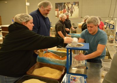 Rabine Paving Employees enjoying the Rabine Group Foundation's volunteer activities - Rabine Group takes its Philanthropy seriously.