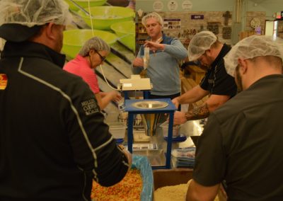 Rabine Paving Employees enjoying the Rabine Group Foundation's volunteer activities - Rabine Group takes its Philanthropy seriously.